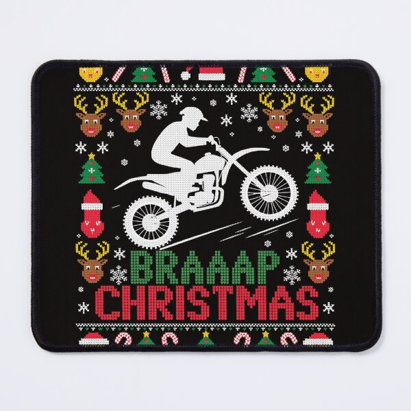 Item preview, Braap Christmas motocross Dirt Bike Ugly Christmas designed and sold by silladive.