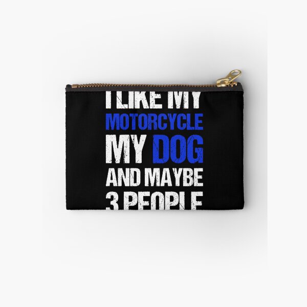Item preview, I Like My Motorcycle My Dog and Maybe 3 People Funny Biker designed and sold by JRRTs.
