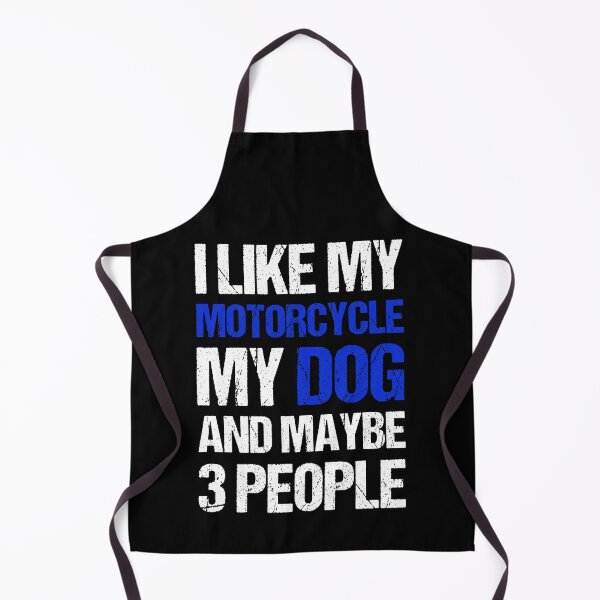 Item preview, I Like My Motorcycle My Dog and Maybe 3 People Funny Biker designed and sold by JRRTs.