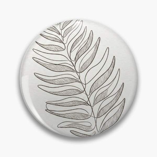 Item preview, Single Fern Line Study designed and sold by Tamer ⭐⭐⭐⭐⭐.