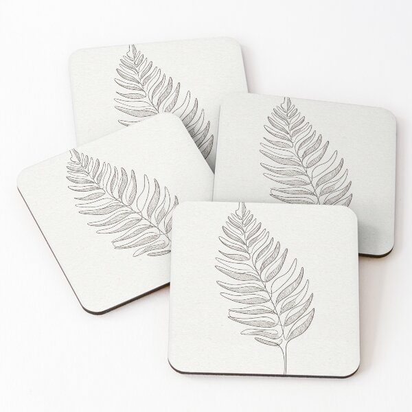 Item preview, Single Fern Line Study designed and sold by Tamer ⭐⭐⭐⭐⭐.
