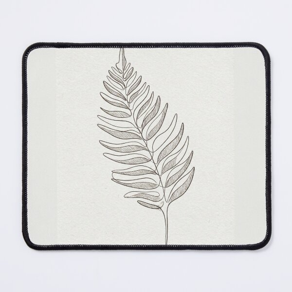 Item preview, Single Fern Line Study designed and sold by Tamer ⭐⭐⭐⭐⭐.