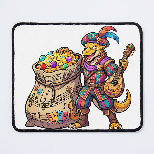 Item preview, Dragonborn Bard: Dice Loot designed and sold by SkinnyFlatWhite.