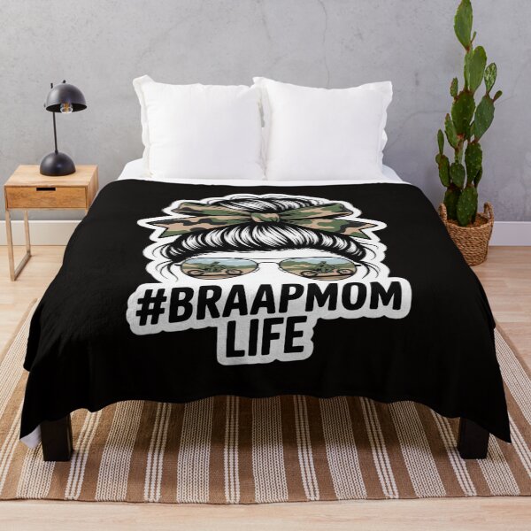 Item preview, Braaap Mom Life Dirt Bike Motocross Messy Bun dirt bike designed and sold by silladive.