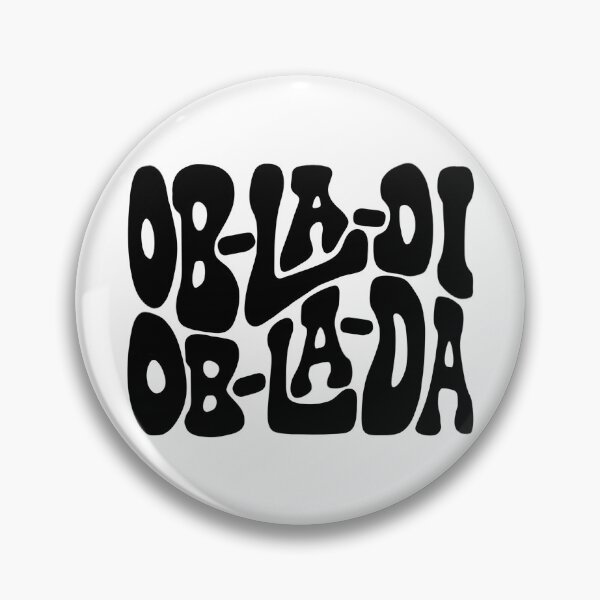 Item preview, Ob-La-Di Ob-La-Da Word Art designed and sold by Unhinged Heather.