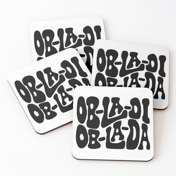 Item preview, Ob-La-Di Ob-La-Da Word Art designed and sold by Unhinged Heather.