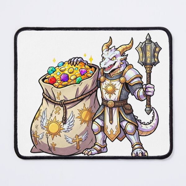 Item preview, Dragonborn Cleric: Healer's Hoard designed and sold by SkinnyFlatWhite.