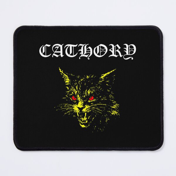 Artikelvorschau, Cathory - Yellow Cat yellow goat bathory parod entworfen und verkauft von Dollycat Industries.