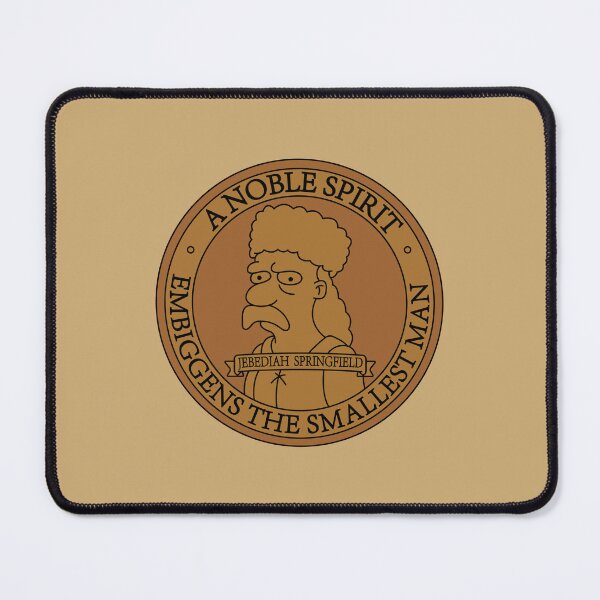 Item preview, Placa y lema de Jebediah Springfield designed and sold by cubiclecoma.