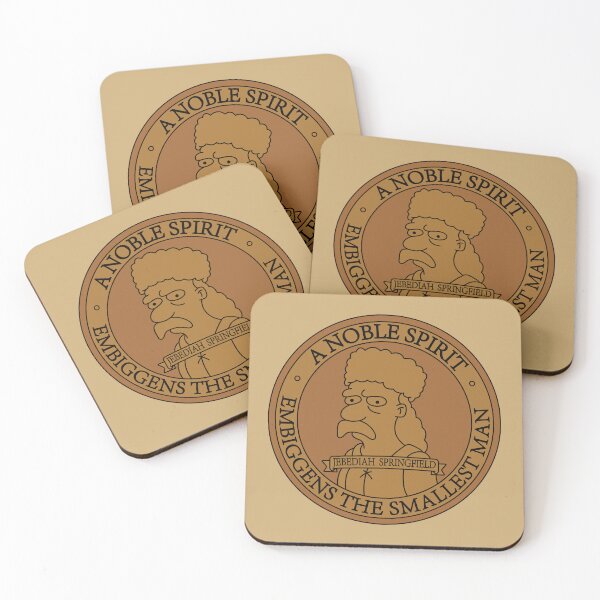Item preview, Jebediah Springfield plaque and motto designed and sold by cubiclecoma.