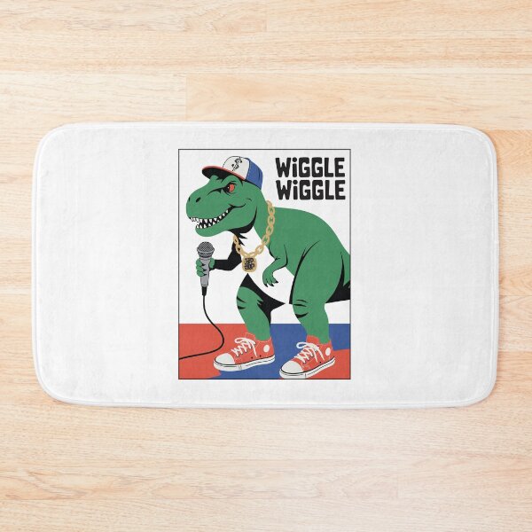 Item preview, “Wigle Wiggle” Hip-Hop T-Rex | Funny Rap Dinosaur Street Style designed and sold by paulo silveira.
