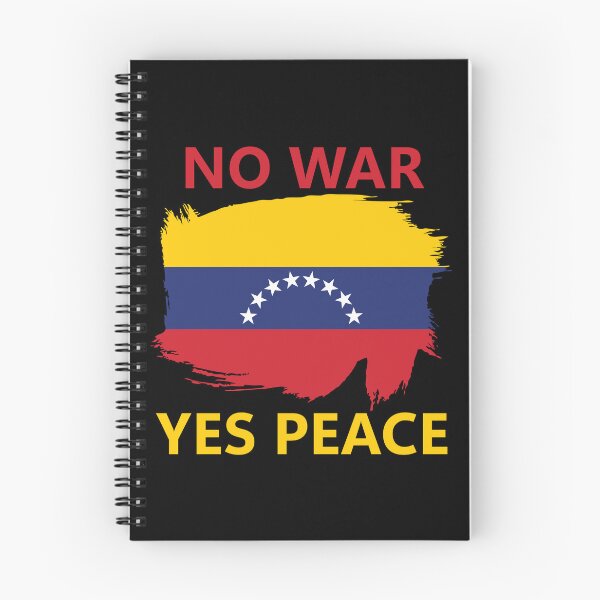 Item preview, No War Yes Peace Supporter Venezuela Flag Colors Anti Wars designed and sold by wtfbba.