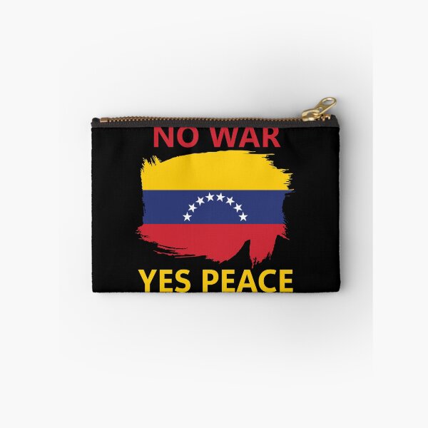 Item preview, No War Yes Peace Supporter Venezuela Flag Colors Anti Wars designed and sold by wtfbba.