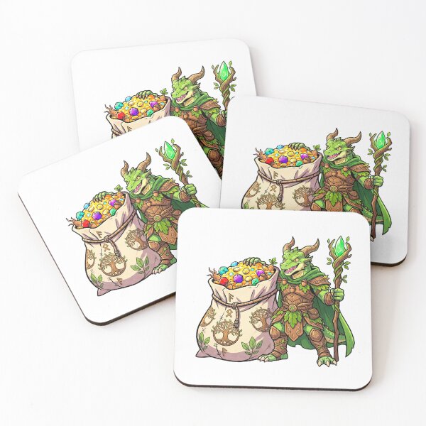 Item preview, Dragonborn Druid: Forest Stash designed and sold by SkinnyFlatWhite.