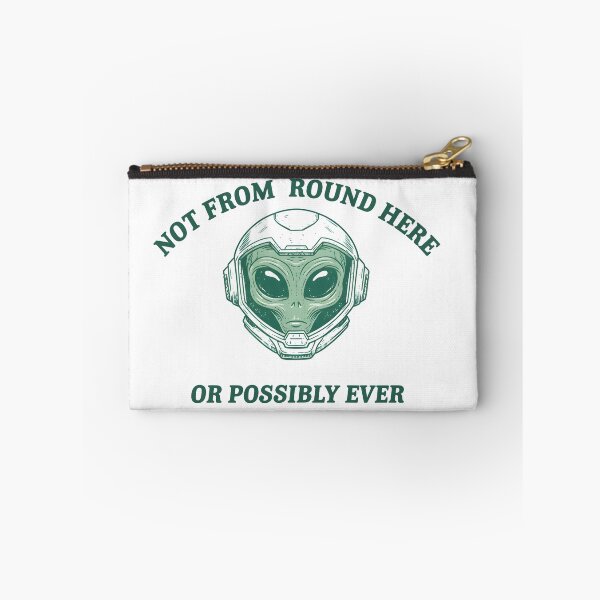 Item preview, Not From Round Here Alien Illustration designed and sold by Senkov.