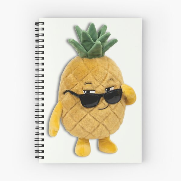 Item preview, Sir Spike Cool Pineapple - Boss Smirk Kawaii Plushmoji designed and sold by Velvet Studio | Sailguga.