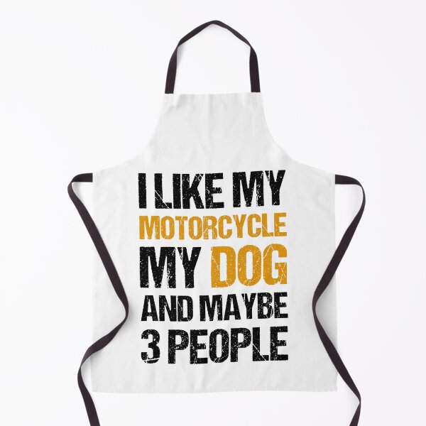 Item preview, I Like My Motorcycle My Dog and Maybe 3 People Funny Biker designed and sold by JRRTs.
