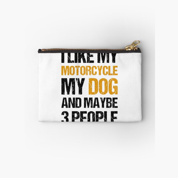 Item preview, I Like My Motorcycle My Dog and Maybe 3 People Funny Biker designed and sold by JRRTs.
