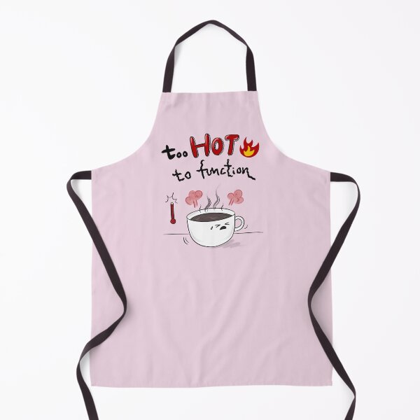 Item preview, Too Hot to Function | Overheated Coffee Cup Doodle | Low Energy Life designed and sold by mintmono-studio.