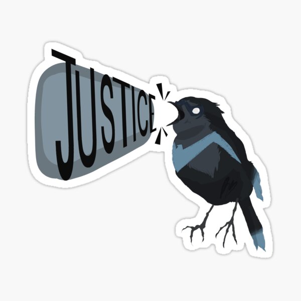 Item preview, Justice Bird designed and sold by Robyn-K-Illustr.