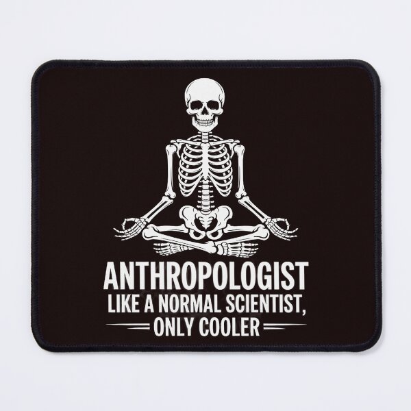Item preview, Anthropology Yoga Skeleton Anthropologist designed and sold by hettingerchaim.