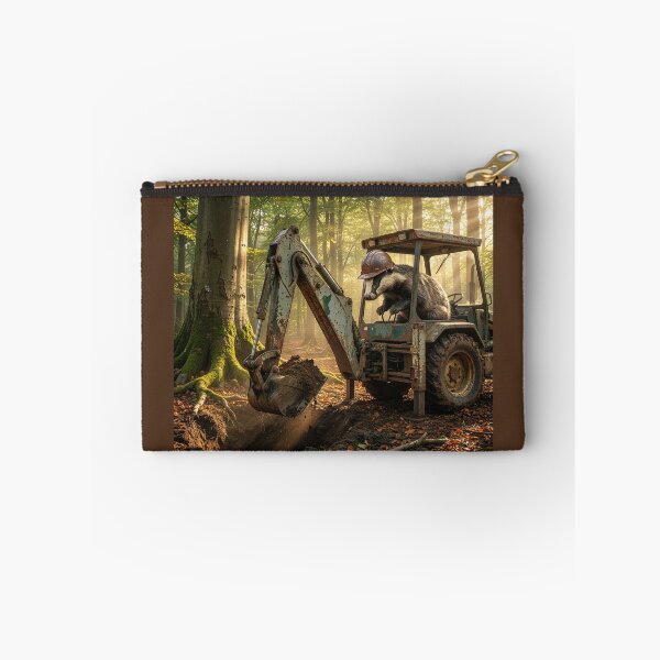 Item preview, Badger Digs His Burrow Under a Beech Tree designed and sold by Tridentulus.