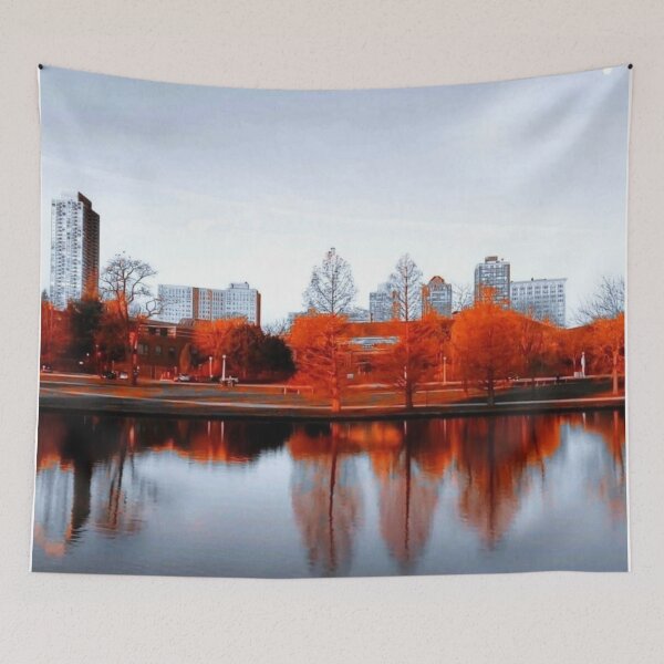 Item preview, Chicago Autumn Skyline designed and sold by CMooreWorx.