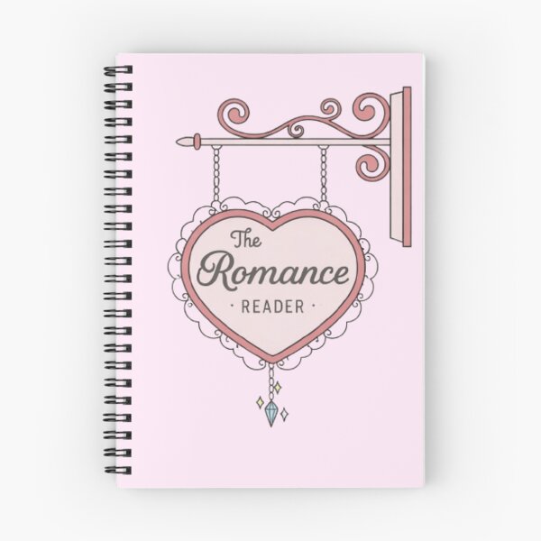 Item preview, The Romance Reader Heart Sign – Romance Book Lover Aesthetic Design designed and sold by theliteraryedit.
