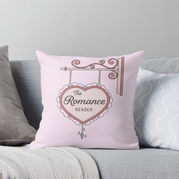 Item preview, The Romance Reader Heart Sign – Romance Book Lover Aesthetic Design designed and sold by theliteraryedit.