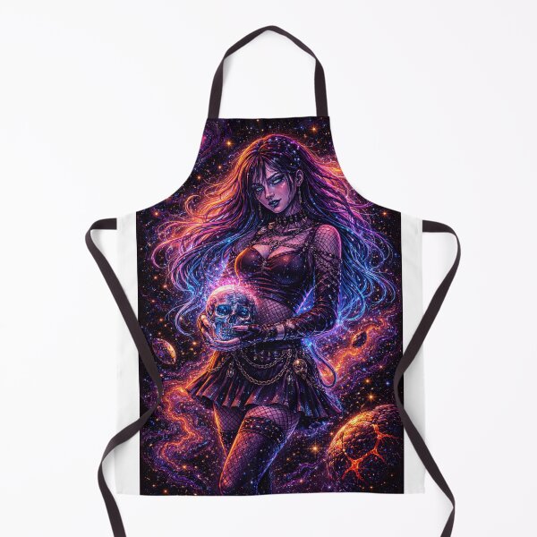 Item preview, Cosmic Sorceress Goddess – Neon Psychedelic Space Fantasy Art designed and sold by Expl0rer.