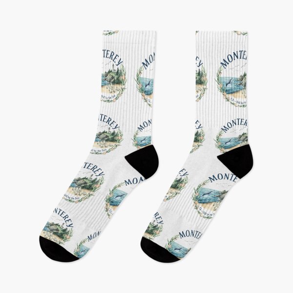Item preview, Monterey CA 'Still by the Sea' Coastal Serenity Design | California Ocean Lover Apparel & Gifts designed and sold by FitEnvy.