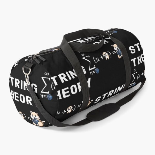 Item preview, Funny Nerdy String Theory Sigma n=Ball (n+Kitty) Physics Science Teacher White Text designed and sold by MathWare MathClips.
