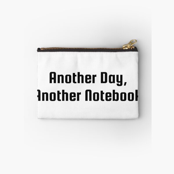 Item preview, Another Day, Another Notebook designed and sold by Ninjacatoff.