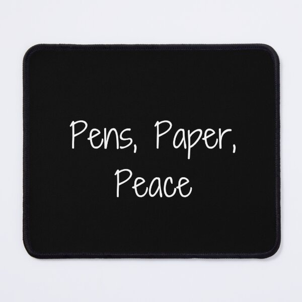 Item preview, Pens, Paper, Peace designed and sold by Ninjacatoff.