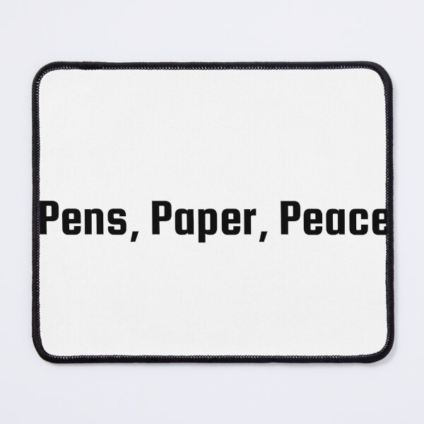 Item preview, Pens, Paper, Peace designed and sold by Ninjacatoff.