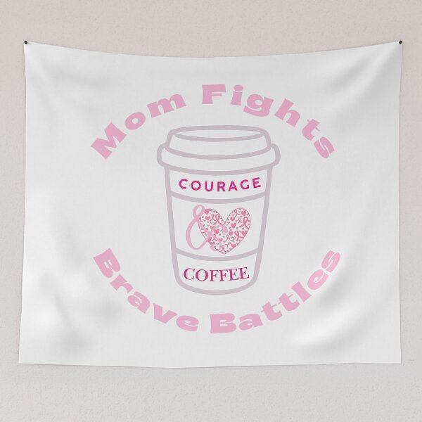 Item preview, Mom Fights Brave Battles designed and sold by NinasJourney.