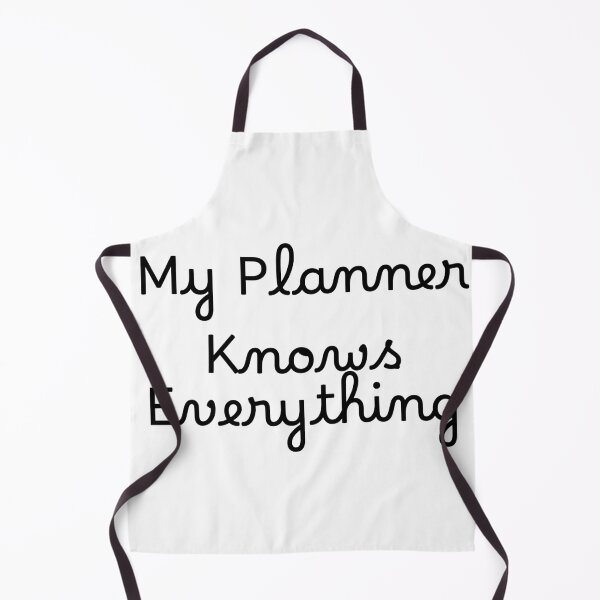 Item preview, My Planner Knows Everything designed and sold by Ninjacatoff.