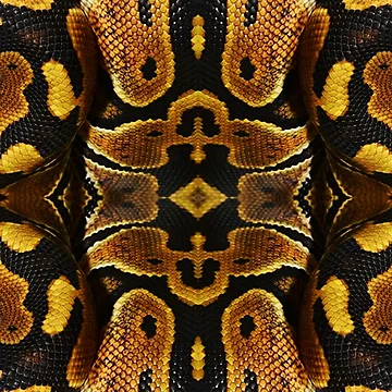 Artwork thumbnail, Ball Python Pattern by MoodyMuseArt