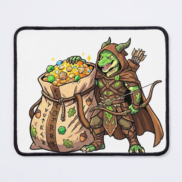 Item preview, Dragonborn Ranger: Hunter's Hoard designed and sold by SkinnyFlatWhite.