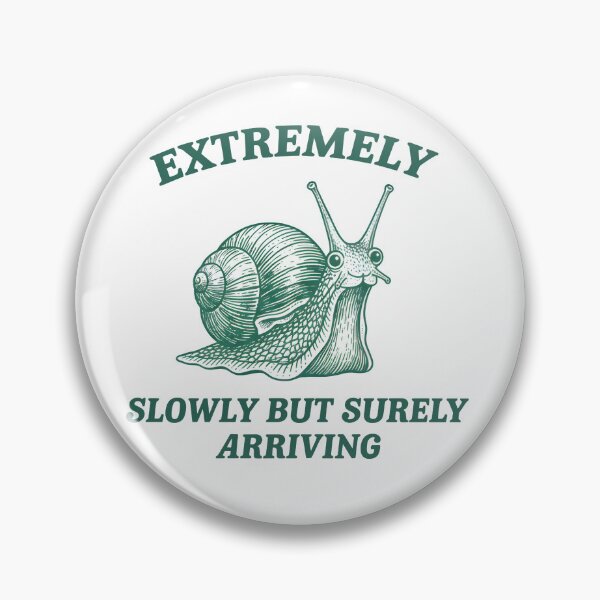 Item preview, Extremely Slowly But Surely Arriving Snail Illustration designed and sold by Senkov.