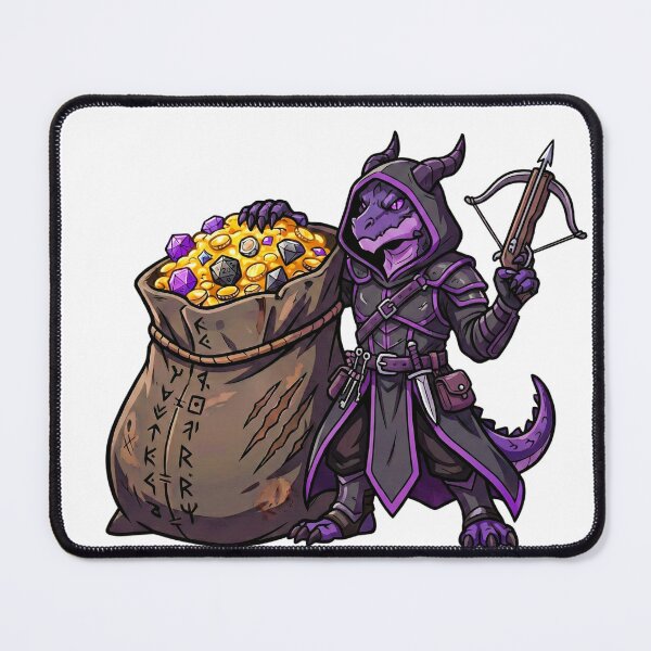 Item preview, Dragonborn Rogue: Stolen Stash designed and sold by SkinnyFlatWhite.