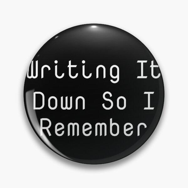 Item preview, Writing It Down So I Remember designed and sold by Ninjacatoff.