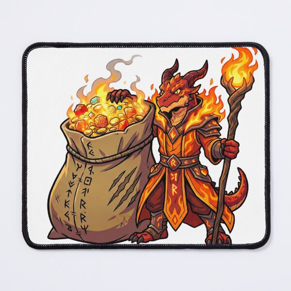 Item preview, Dragonborn Sorcerer: Magic Hoard designed and sold by SkinnyFlatWhite.