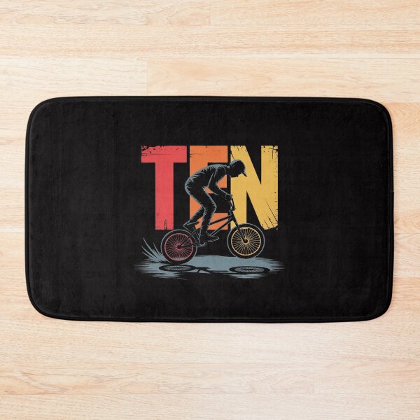 Item preview, 10 Year Old BMX Birthday Gift Party Boys Dirt Biking 10th designed and sold by demarioTTS.