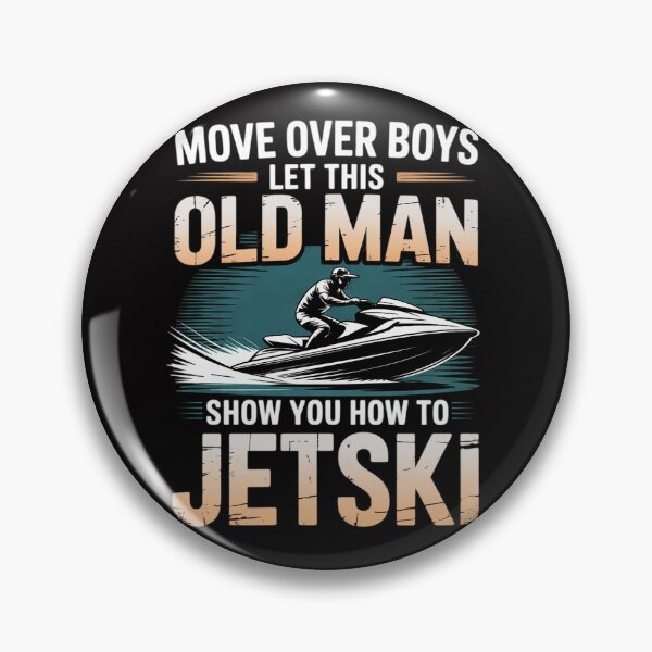 Item preview, Old Man How To Jetski Cool Jet-Ski Jet Skiing designed and sold by demarioTTS.