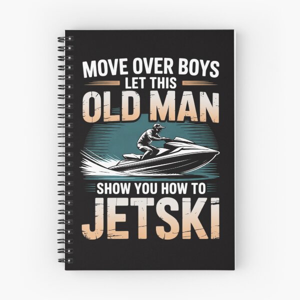 Item preview, Old Man How To Jetski Cool Jet-Ski Jet Skiing designed and sold by demarioTTS.