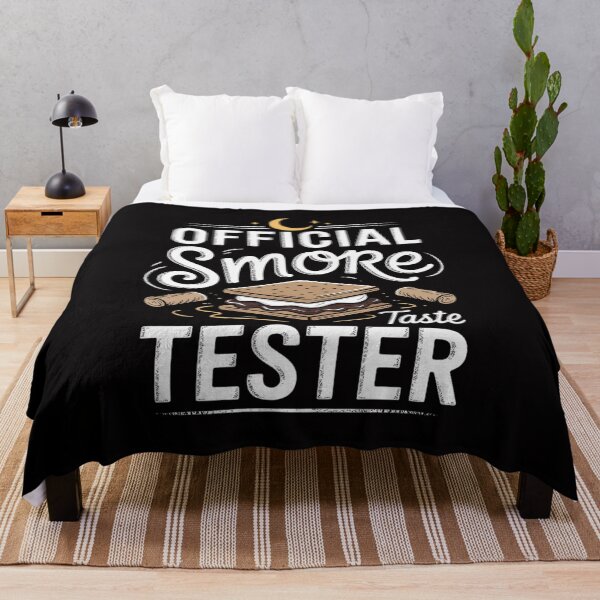 Artikelvorschau, Offizieller S'more-Tester, Lagerfeuer, Camping, verzweifelt entworfen und verkauft von demarioTTS.