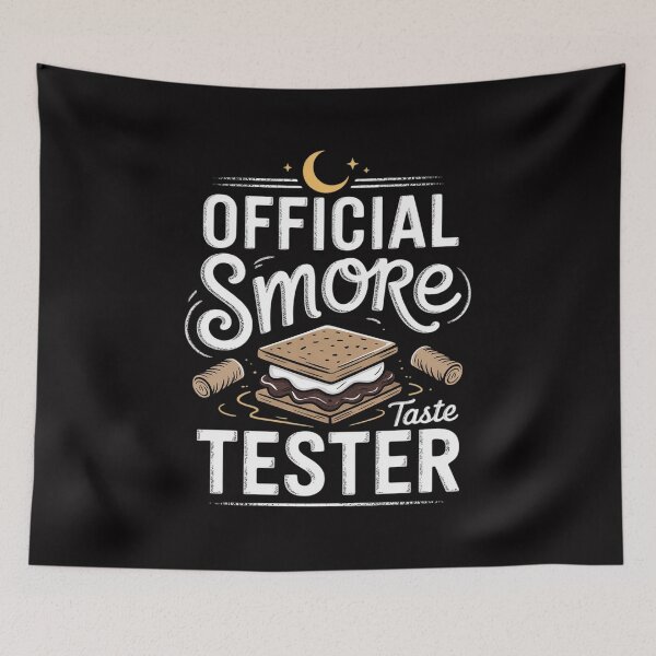 Item preview, Official S'more Tester Campfire Camping Distressed designed and sold by demarioTTS.