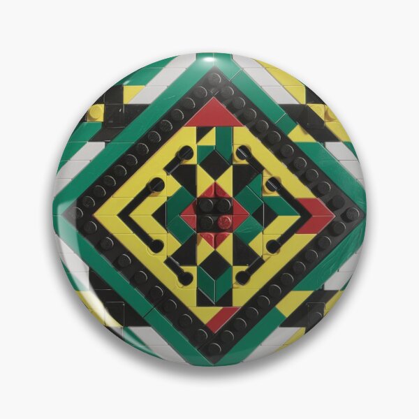 Item preview, LEGO Brick Geometric Mandala Pattern designed and sold by Ed & Harmony.