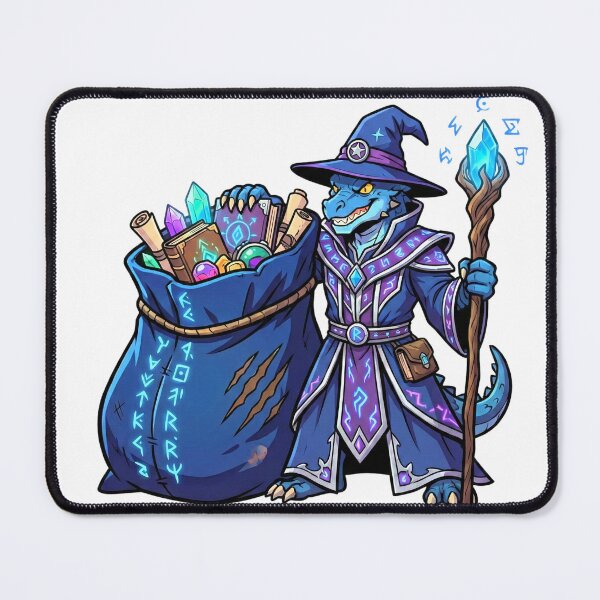 Item preview, Dragonborn Wizard: Spellbook Stash designed and sold by SkinnyFlatWhite.